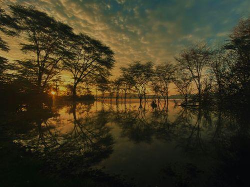 Oloidien Lake Kenya boat safari