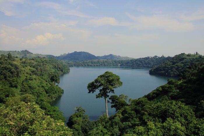 Crater lakes kibale